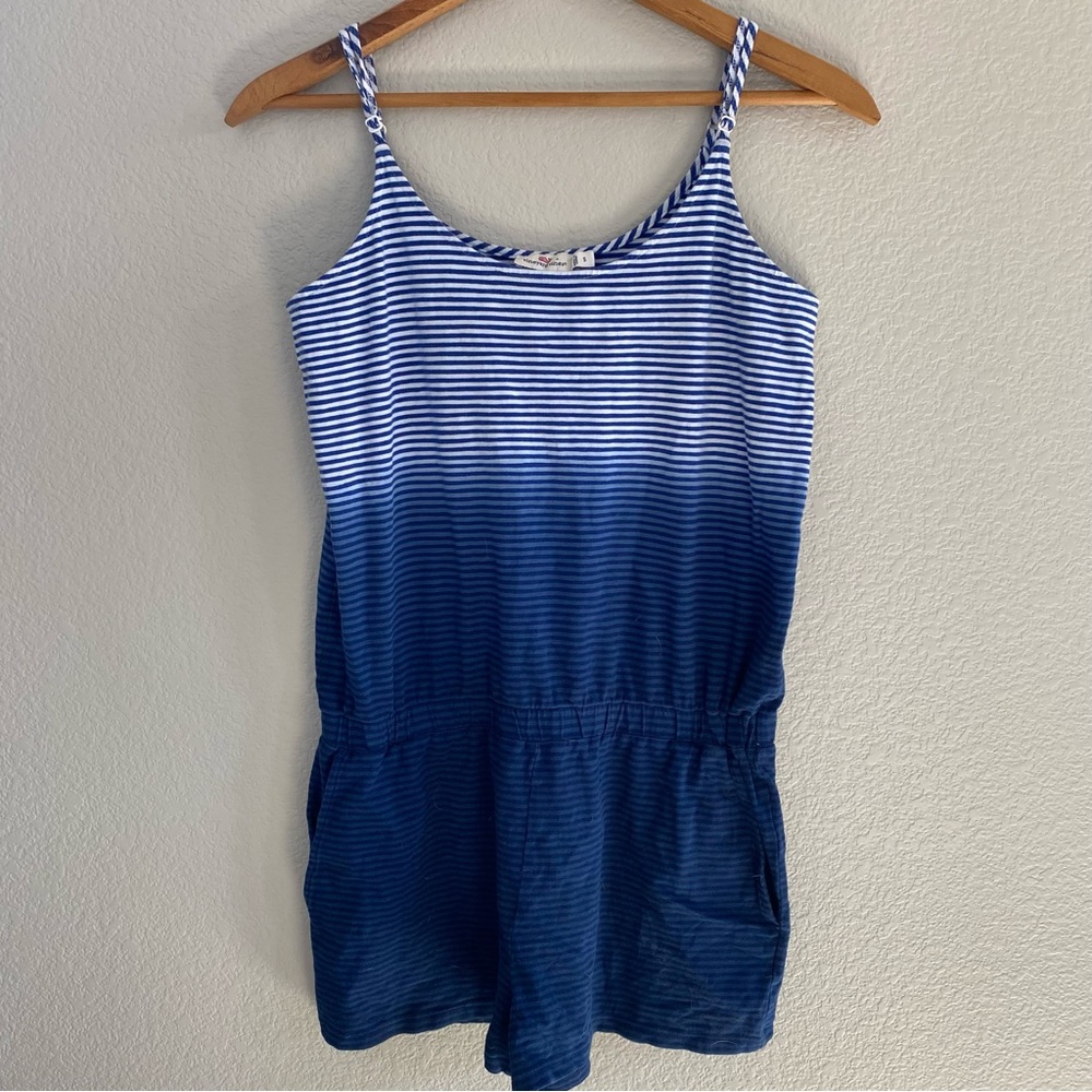 Vineyard Vines Ombré Striped Romper